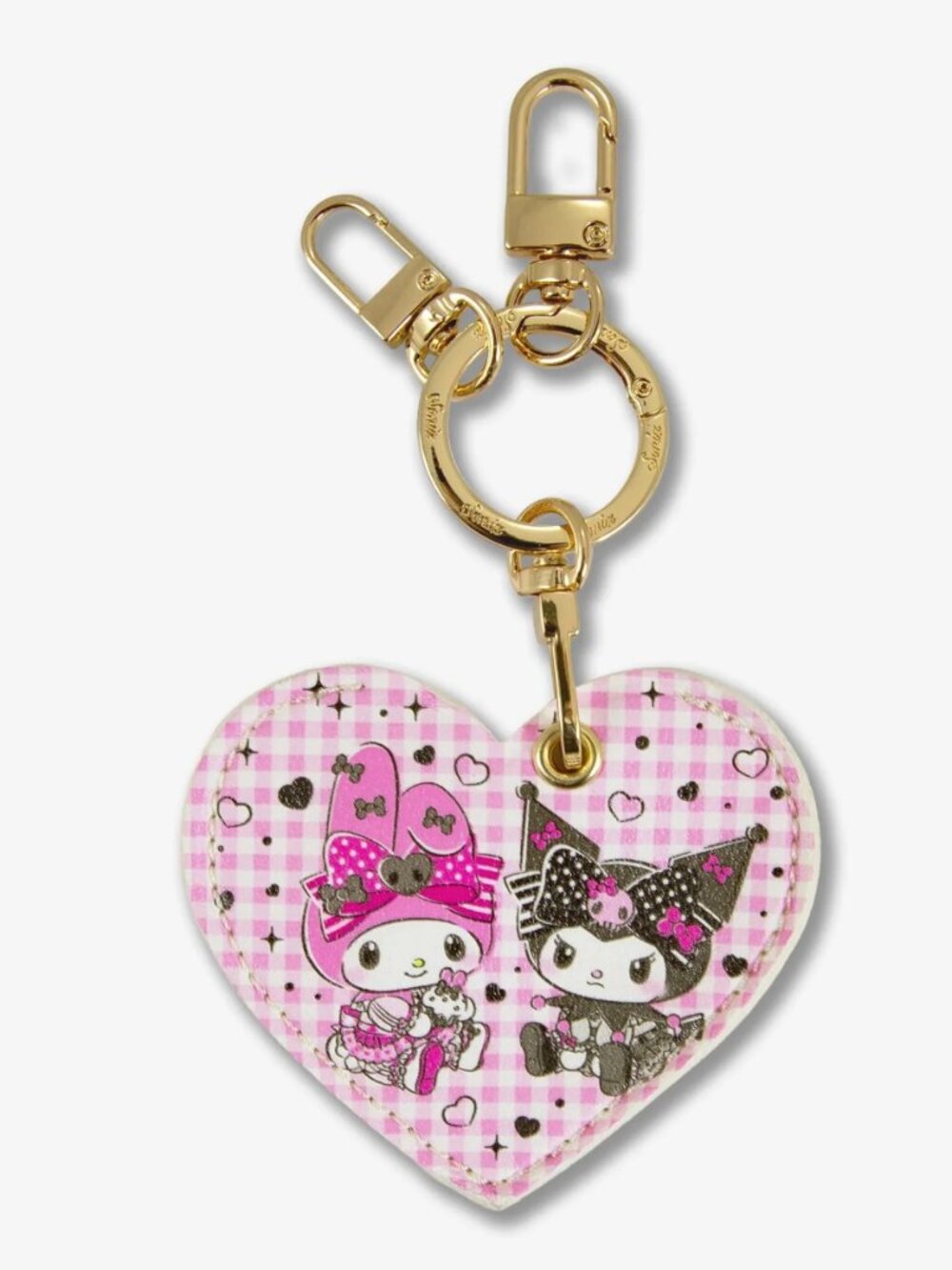 SANRIO MY MELODY & KUROMI ANNIVERSARY AIR TAG KEY CHAIN